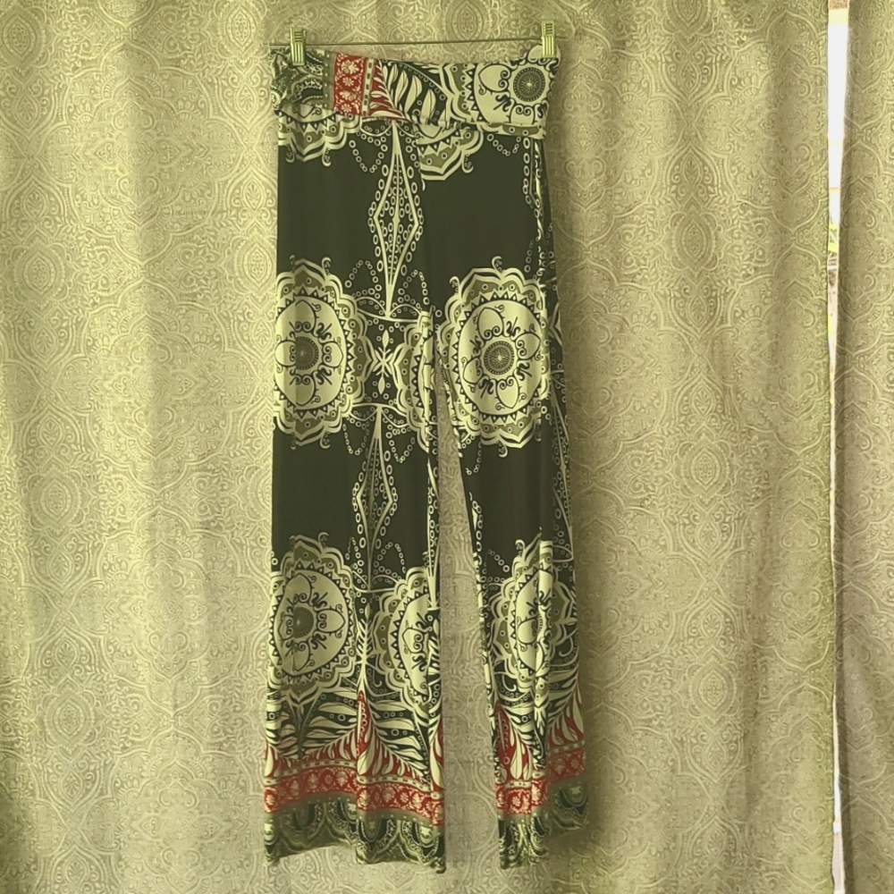 Stella stone wide leg pants large